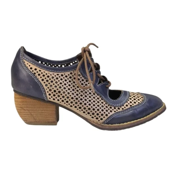 L'Artiste Spring Step Gabriel Heeled Oxfords EUC  $139  Size 35 US 5   S3598 - Picture 3 of 10